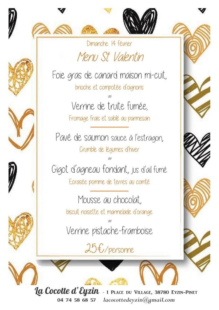 La Cocotte d'Eyzin - Menu Image 1
